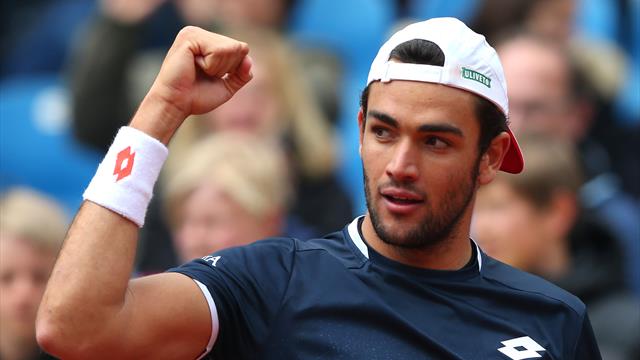 Berrettini file en demies