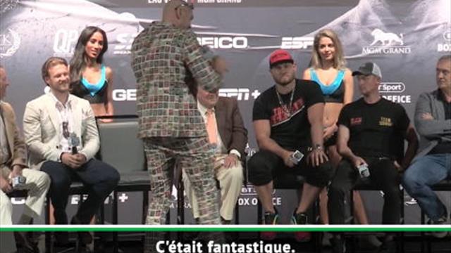 Poids lourds - Fury veut "botter les fesses" de Schwarz Poids lourds - Fury veut "botter les fesses" de Schwarz