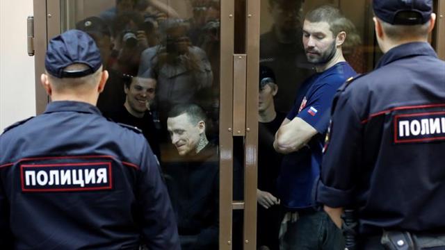 Kokorin y Mamáev ingresarán en prisión tras el rechazo de su recurso judicial
