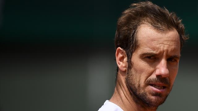 Gasquet stoppé par la pluie