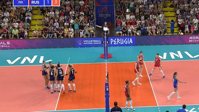 Volleyball Nations League: Italia-Russia 3-1, gli highlights Volleyball Nations League: Italia-Russia 3-1, gli highlights