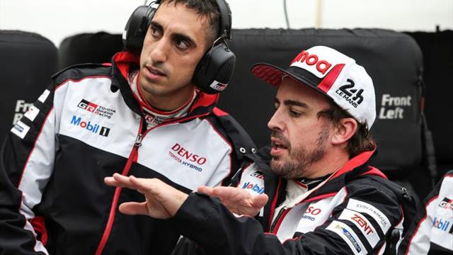 Alonso saldrá segundo detrás del Toyota de 'Pechito', 'pole' en Le Mans