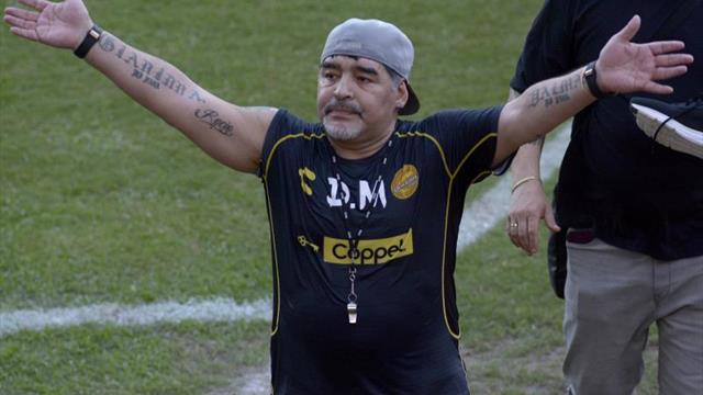 Maradona se va de los Dorados de Sinaloa
