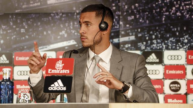 Hazard: "Ho chiesto a Modric la 10 ma mi ha detto che non se ne parla..." Hazard: "Ho chiesto a Modric la 10 ma mi ha detto che non se ne parla..."