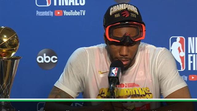 Finals - Leonard : "Beaucoup de gens doutaient de moi" Finals - Leonard : "Beaucoup de gens doutaient de moi"