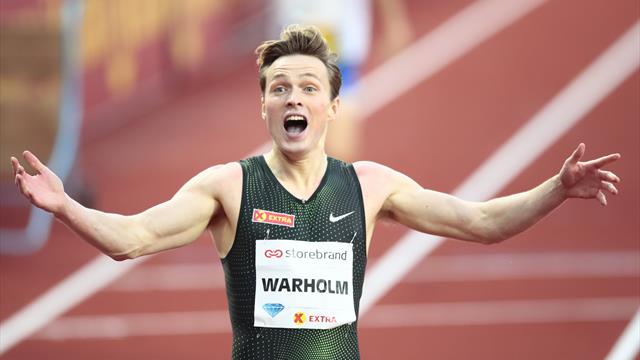 Warholm-rekord – se høydepunktene fra Bislett Games Warholm-rekord – se høydepunktene fra Bislett Games