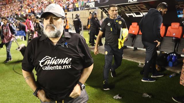 Pour des raisons de santé, Maradona quitte les Dorados de Sinaola