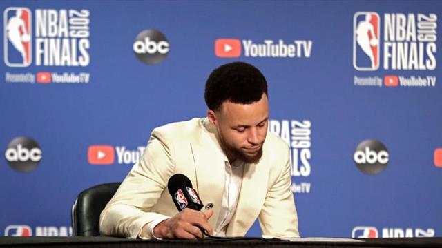 Curry: "La lesión de Thompson nos perjudicó, aunque admito mi fallo"