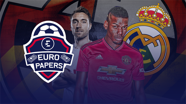 Euro Papers: Real ready £150m Pogba bid after 'negative Eriksen reports' Euro Papers: Real ready £150m Pogba bid after 'negative Eriksen reports'