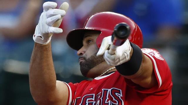 Ohtani, primer japonés con ciclo completo; jonrones de Pujols y Cruz