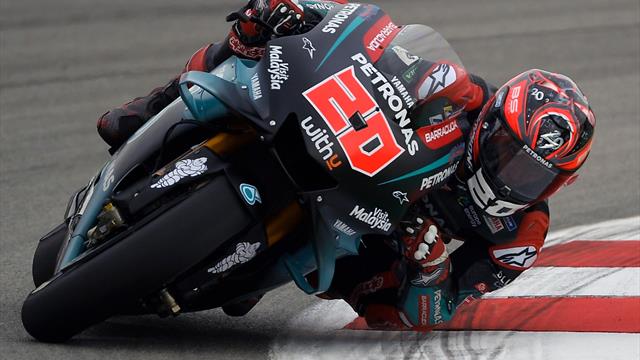 Quartararo domine les deux premières séances d'essais libres