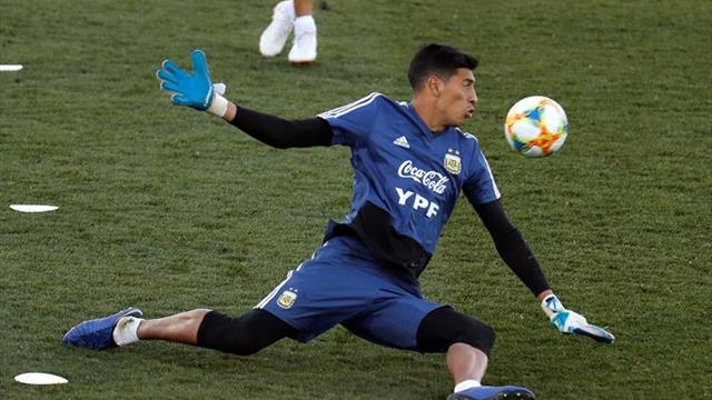 El portero argentino Esteban Andrada se pierde la Copa América por lesión