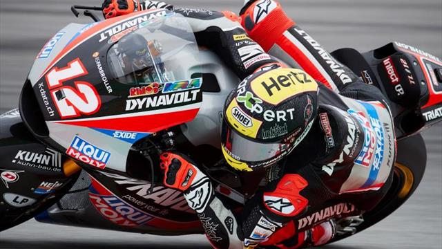 Luthi y Márquez mantienen el duelo