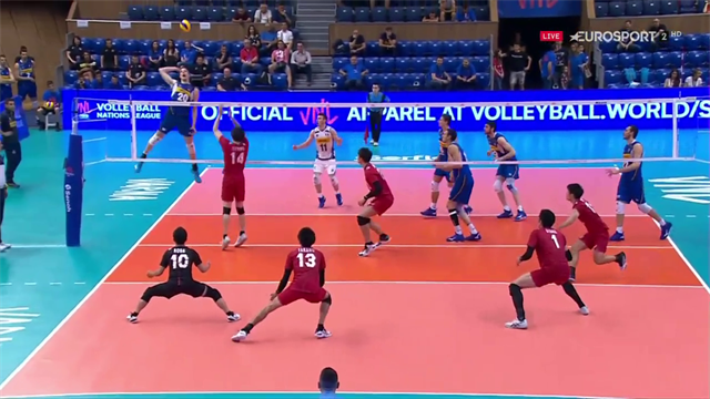 Dritta in faccia! Super Spike di Gabriele Nelli contro il Giappone Dritta in faccia! Super Spike di Gabriele Nelli contro il Giappone
