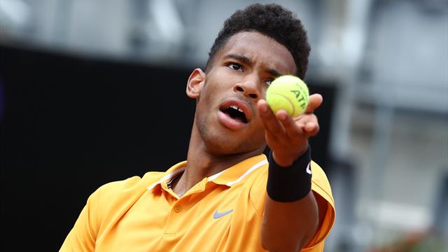 Auger-Aliassime s'en sort in extremis
