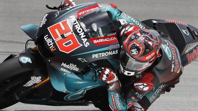 Quartararo da un paso al frente, Márquez cae a la novena plaza