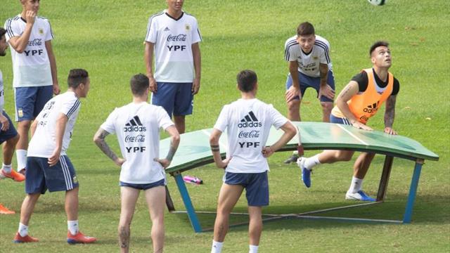 Argentina tiene una última práctica liviana tras las lesiones del jueves