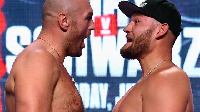 Tyson Fury - Tom Schwarz live im TV und im Livestream