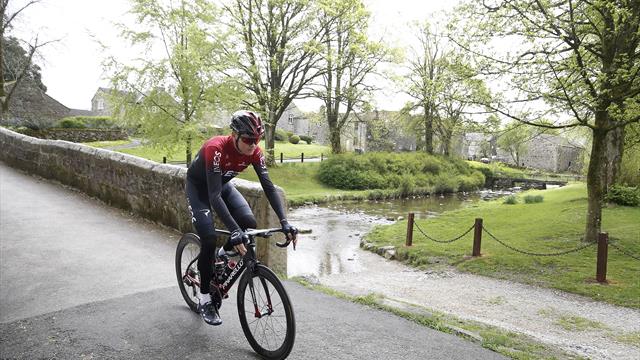 Life goes on at scene of Froome’s fall but locals wince at the memory of crash