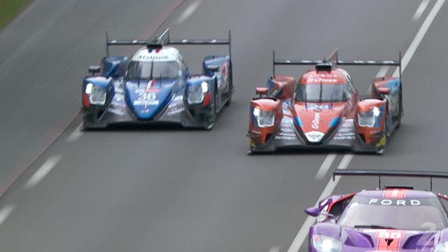 Van Uitert, un slalom au millième pour passer Thiriet et prendre la tête en LMP2 Van Uitert, un slalom au millième pour passer Thiriet et prendre la tête en LMP2
