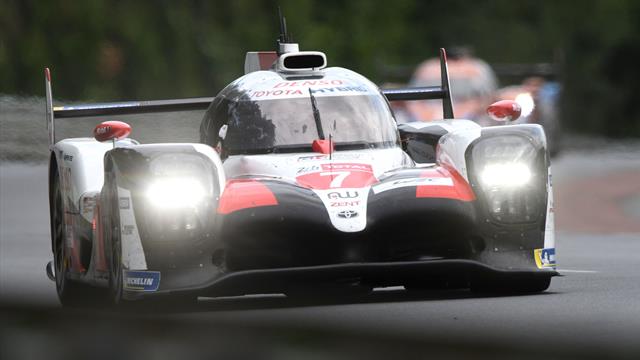 C'est enfin la bagarre en tête entre les Toyota n°7 et n°8 !