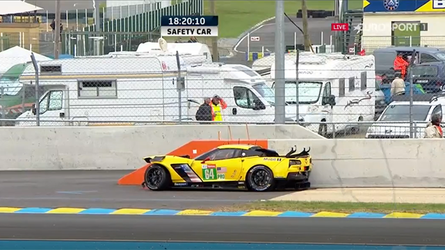 24 Horas de Le Mans 2019: El brutal accidente que provocó la salida del Safety Car 24 Horas de Le Mans 2019: El brutal accidente que provocó la salida del Safety Car