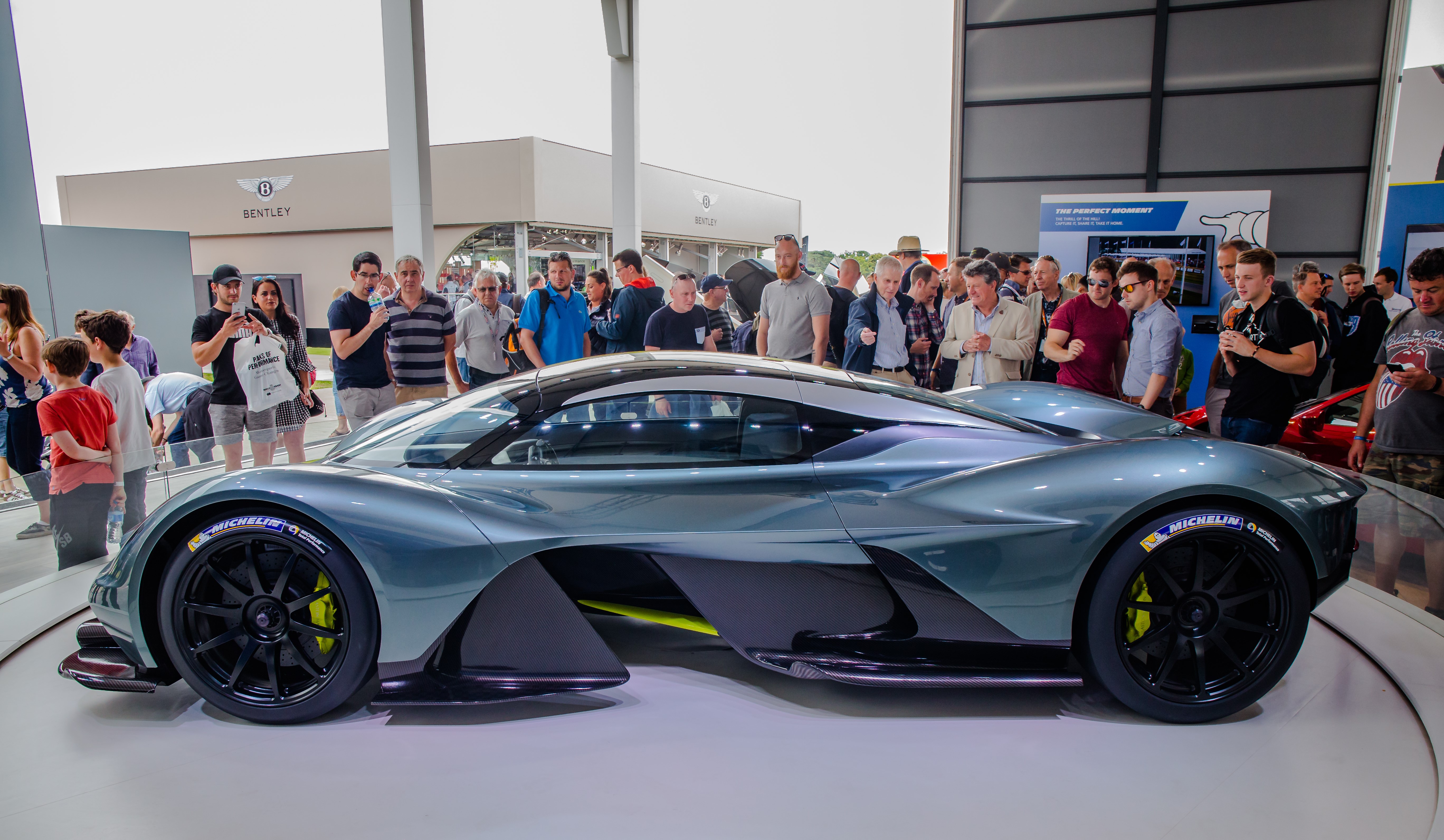 L'Aston Martin Valkyrie à Goodwood au Festival de la vitesse de Goodwood 2017