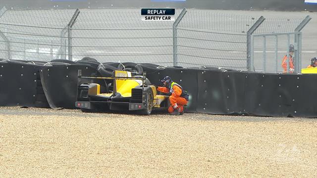 24 Horas de Le Mans 2019: Brutal salida de De Vries que quedó en un susto 24 Horas de Le Mans 2019: Brutal salida de De Vries que quedó en un susto