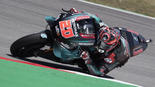 Quartararo le plus rapide, Marquez le poursuit