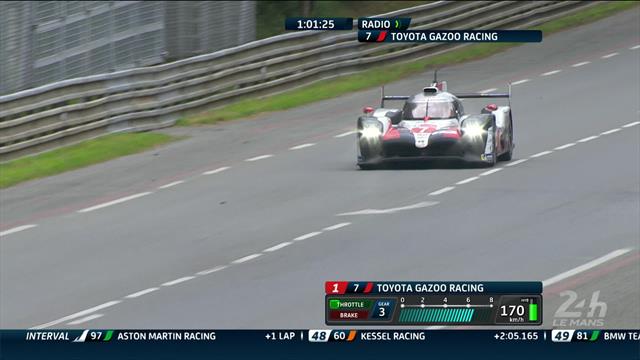 Toyota 7 car sees Le Mans dream wrecked by mechanical problem Toyota 7 car sees Le Mans dream wrecked by mechanical problem