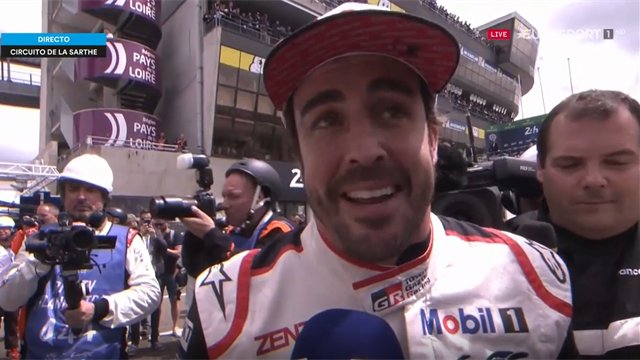 24 Horas de Le Mans 2019, Alonso: "Volveré como espectador o comentarista de Eurosport" 24 Horas de Le Mans 2019, Alonso: "Volveré como espectador o comentarista de Eurosport"