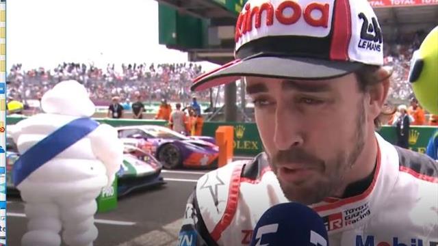 Alonso nach Le-Mans-Erfolg: "Haben Sieg nicht verdient" Alonso nach Le-Mans-Erfolg: "Haben Sieg nicht verdient"