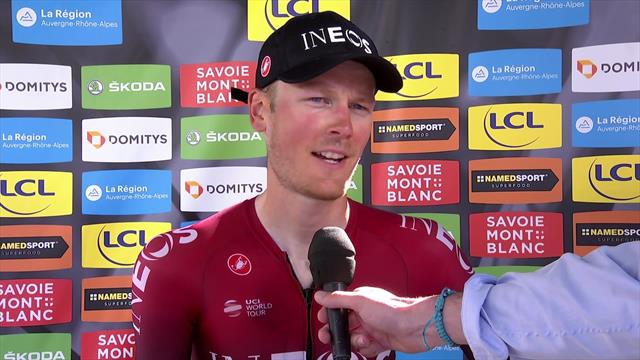 Stage 8 winner Van Baarle: Team Ineos pulled through after Froome crash Stage 8 winner Van Baarle: Team Ineos pulled through after Froome crash