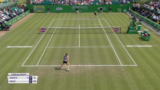 TENNIS: WTA: Nottingham - Premier titre de la saison pour Garcia ! TENNIS: WTA: Nottingham - Premier titre de la saison pour Garcia !