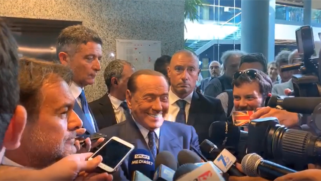 Berlusconi: "Giampaolo al Milan? Forse qualcuno ha ascoltato i miei consigli" Berlusconi: "Giampaolo al Milan? Forse qualcuno ha ascoltato i miei consigli"