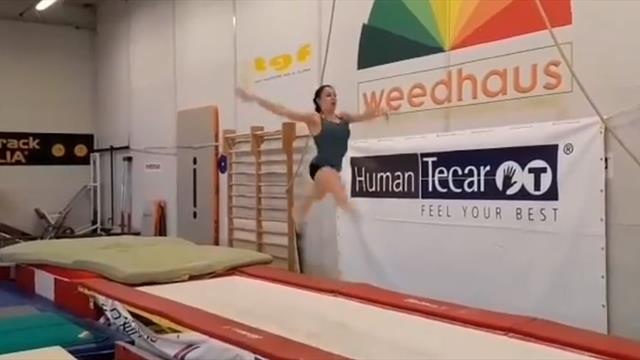 Vanessa Ferrari intensifica gli allenamenti: prosegue la riabilitazione "olimpica"