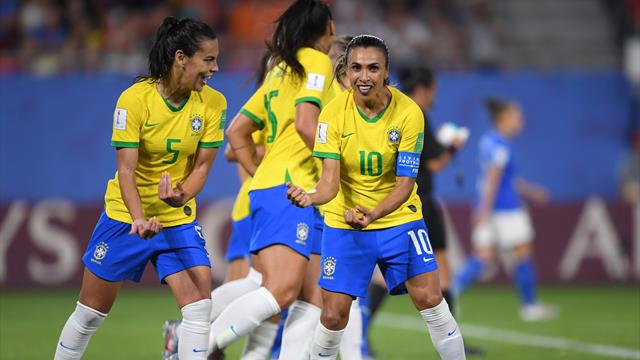 Une Marta record pousse quasiment le Brésil dans les bras des Bleues