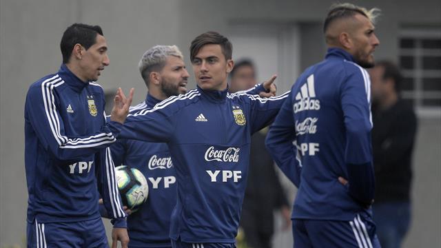 L'Argentine sans Di Maria ni Agüero ?