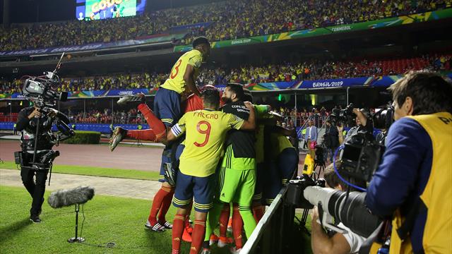 La Colombie file en quarts