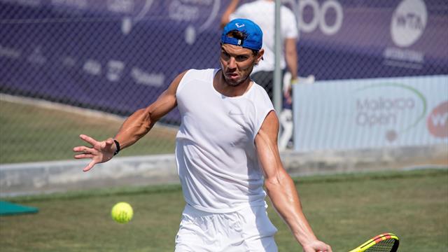 Nadal: "Jugar en la hierba de Wimbledon es la transición más radical" Nadal: "Jugar en la hierba de Wimbledon es la transición más radical"