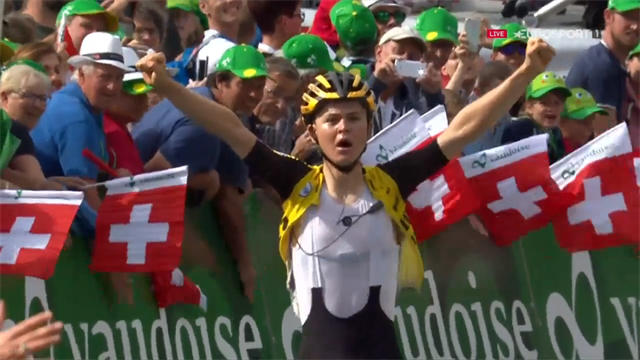 Ronde van Zwitserland | Eerste World Tour zege Tolhoek na indrukwekkende solo Ronde van Zwitserland | Eerste World Tour zege Tolhoek na indrukwekkende solo