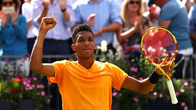 Auger-Aliassime a encore donné la leçon à Tsitsipas Auger-Aliassime a encore donné la leçon à Tsitsipas