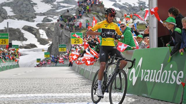 Egan maakt favorietenrol waar en wint in San Gottardo Egan maakt favorietenrol waar en wint in San Gottardo