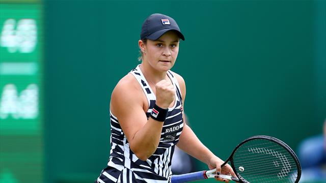 Barty en finale et proche du trône