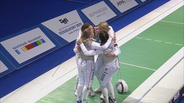 Les Bleues n'ont pas tenu la distance : leur médaille d'argent en vidéo Les Bleues n'ont pas tenu la distance : leur médaille d'argent en vidéo