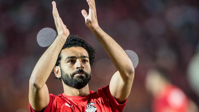 Salah marque sur coup franc, l'Egypte fait carton plein