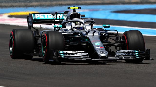 Bottas on top in final French GP practice