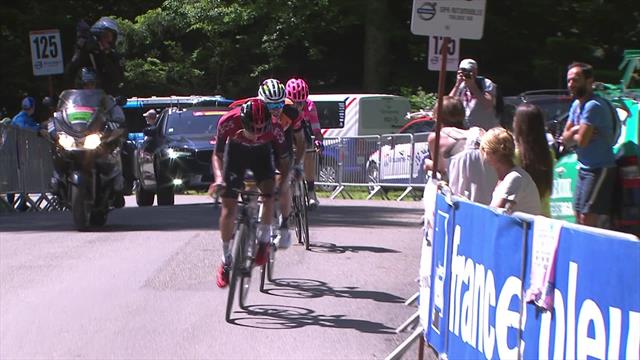 Team Ineos' Ivan Sosa clinches Stage 3 victory ahead of Valverde Team Ineos' Ivan Sosa clinches Stage 3 victory ahead of Valverde
