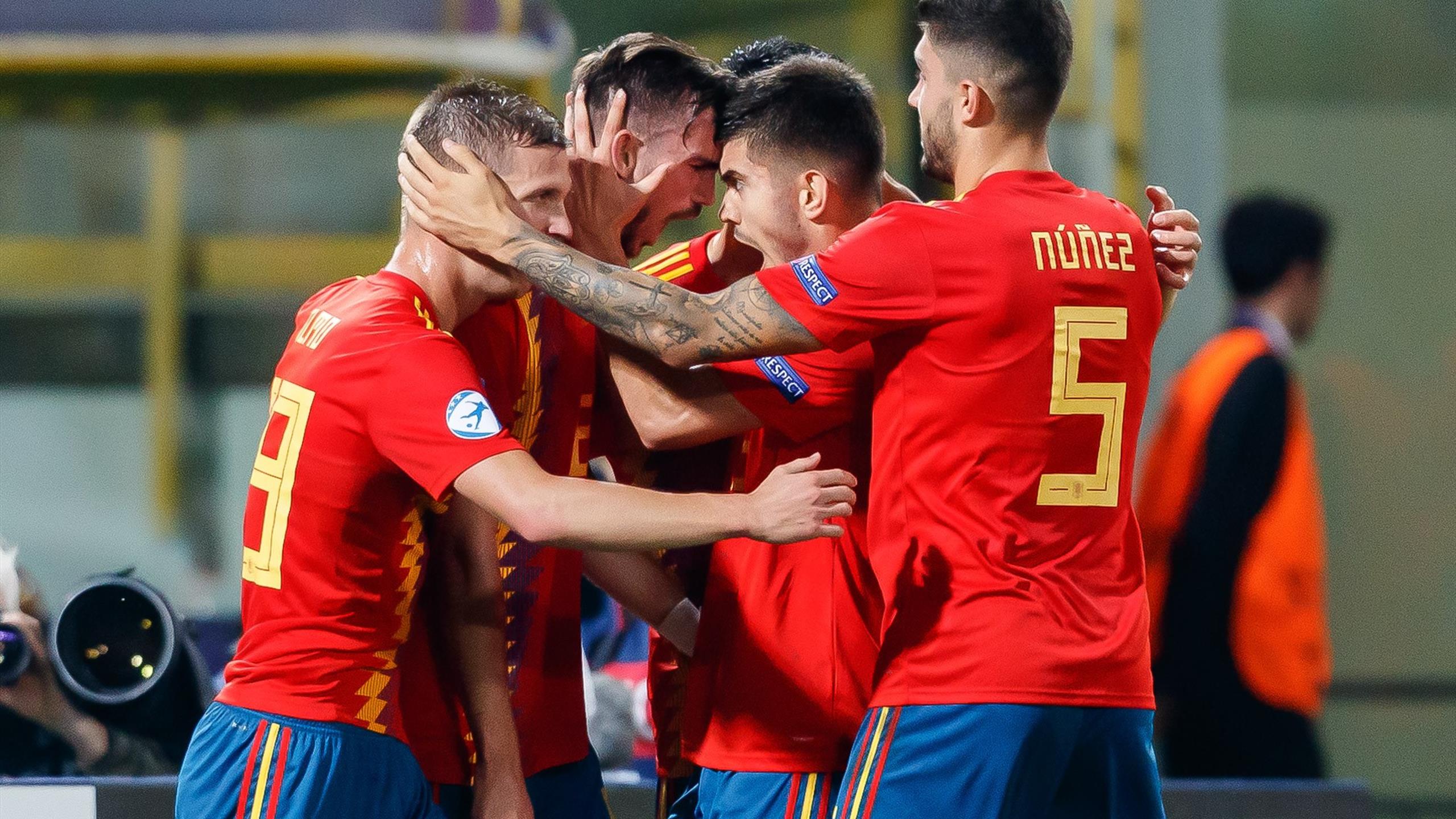 Em 2019 Italien Spanien