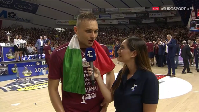 Tonut: "Davanti ai nostri tifosi ci siamo fatti un bel regalo" Tonut: "Davanti ai nostri tifosi ci siamo fatti un bel regalo"